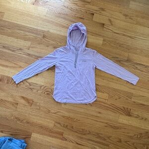 Columbia Lavender Hooded Long Sleeve Top - Women’s Small
